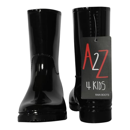 Bottes pluie caoutchouc enfants chaussures imperméables 29-35 - 4