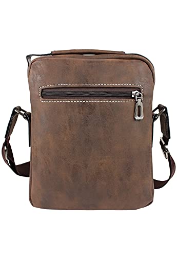 Bolsa Lenna's Transversal B036 Marrom