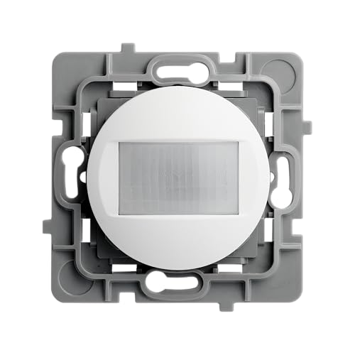 DEBFLEX - Casual Evo - Interrupteur Automatique à Détection de Mouvements 10A - Compatible LED - Pratique & Economique - Support Métal - Pour Installation...