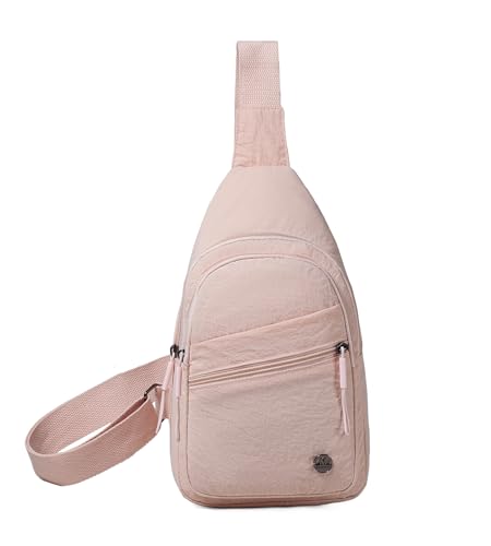 Image of Small Sling Bag for Women Crossbody Sling Backpack Casual Daypack Backpack Cross Body for Travel Outdoor Hiking