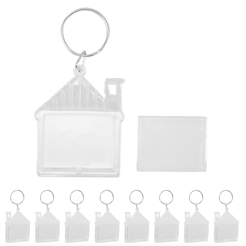 Porte-clés soi-même en forme de maison pour créer facilement vos cadeaux uniques