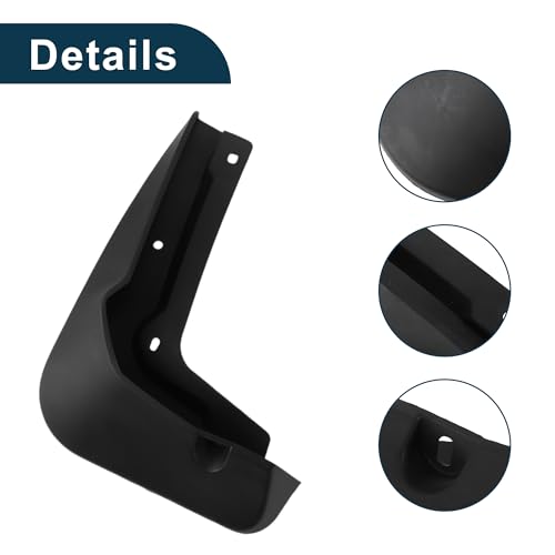 Image of Mud Flaps Splash Guards for Volkswagen C-Trek 2018-2019 W /Mount Accessories Mud Guards Front and Rear 1 Set
