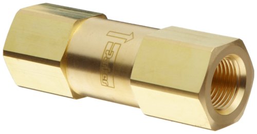 Parker F Series Brass Instrumentation Filter, Inline, 5 Micron, 3/4" NPT Female #1