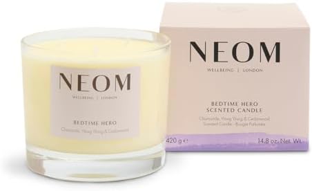 NEOM Organics Bedtime Hero Scented Candle, 420 g
