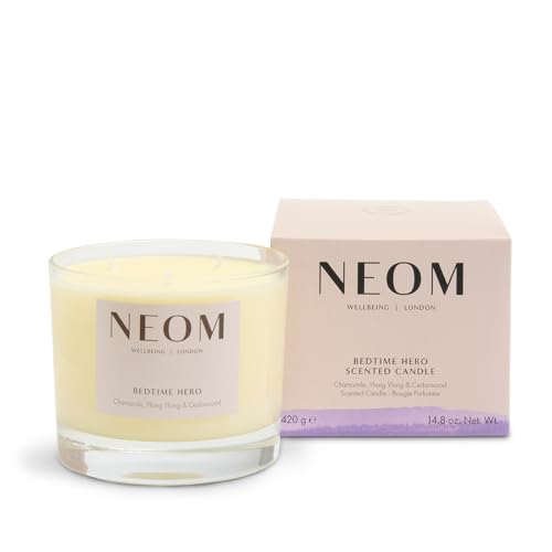 NEOM – Bedtime Hero Scented Candle (3 Wick) - Fruity Fragrance…