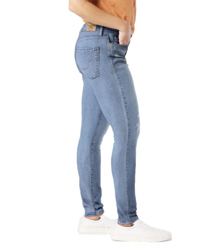 LEVI STRAUSS SIGNATURE Gold Women's '03 Essential Mid Rise Skinny Jeans - image 2