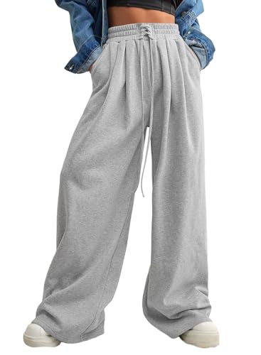 Aleumdr-Wide-Leg-Sweatpants-for-Women-2024-Trendy-Fashion-High-Waisted-Drawstring-Loose-Long-Pants-with-Pockets