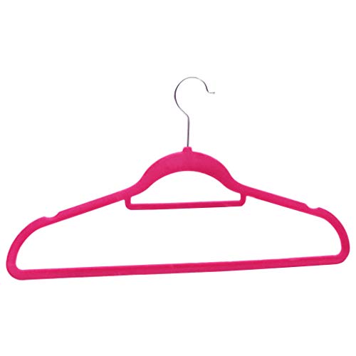 Perchas Terciopelo Rosa 100 Marca vidaXL