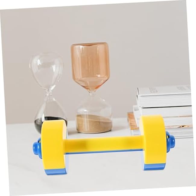 NUOBESTY 1 Pair Kids Weightlifting Dumbbells Plastic Home Exercise Dumbbell Kids Weight Lifting Set Exercise Fitness Dumbbells(Random Color)