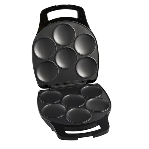 IMUSA 6 Slot Electric Arepa Maker with Temperature Control, Matte Black by Imusa - Used condition - CA$52.11