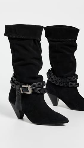 Free People Women's Bridget Belt Slouch Boots Western4