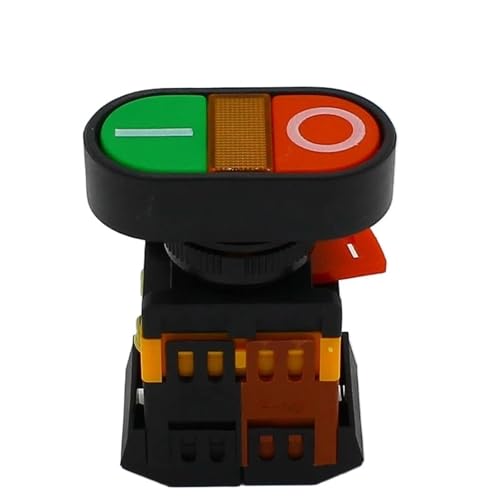Interrupteur double bouton 10A AC220V pour sécuriser vos commandes