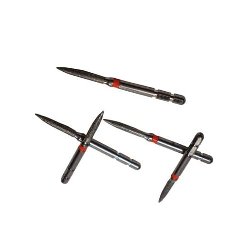 Coltene Whaledent R700EF6 Alpen #EF6 FG Friction Grip Composite Trimming 12 Flute Carbide Burs 5/Pk