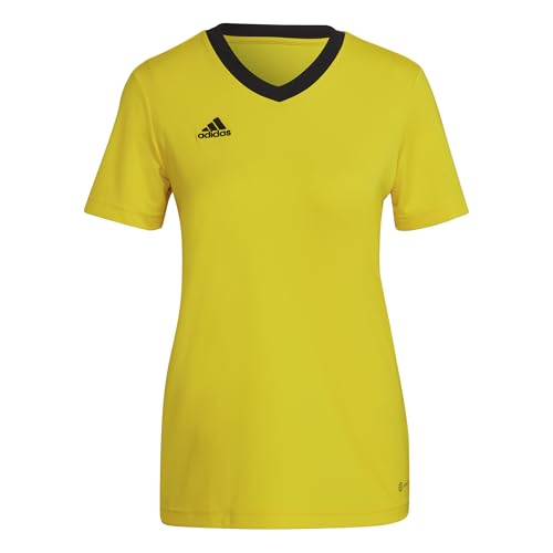 adidas Femme Entrada 22 Jersey, Team Yellow/Black, XXS