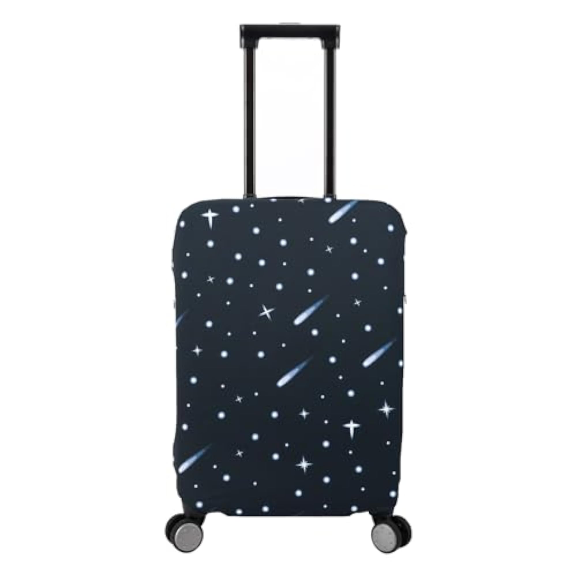 Washable Black Starry Sky Luggage Cover for Suitcase
