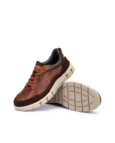 Pikolinos Para Hombre. M2L-4287C1 Zapatillas De Piel Gabanes MarróN (44), Plano, Cordones, Casual - 5
