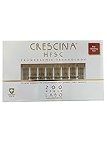 CRESCINA Crescina HFSC Hair Growth Treatment Thinned Hair Scalp For Women 20 Vials (200 - Advanced Hair Loss)