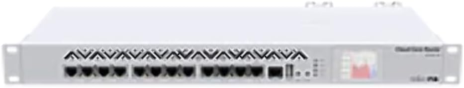 Mikrotik CCR1016-12S-1S+ Router with 12x SFP Cages 1x SFP+ Cages and 1x RJ45 SFP Copper Module