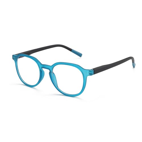 Gafas circulares retro antiluz azul para proteger la vista frente a pantallas
