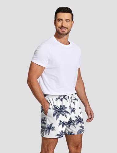 Image of Deyeek 5.5 Inch Mens Pajama Shorts Sleep Cotton Lounge PJ Lightweight Elastic Waist Drawstring Nightwear Bottom with Pockets
