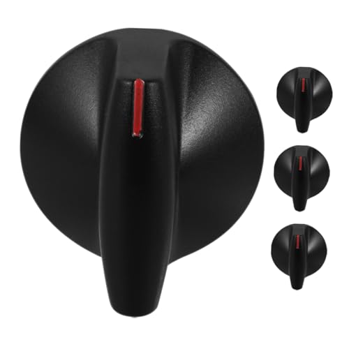 DIYEAH Boutons De Commande Universels Pour Cuisinière À Gaz 2 Paires Métalliques Compatible Avec Gaz Naturel Et Liquéfié Faciles À Installer Et Utiliser