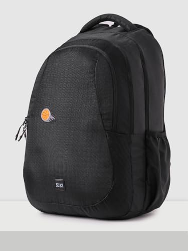 Image of Wiki Stylish Unisex Backpack 5 Durable & Lightweight backpack for Men & Women | Backpack for Office, Gym, Travel (46.5 Litre, Black)