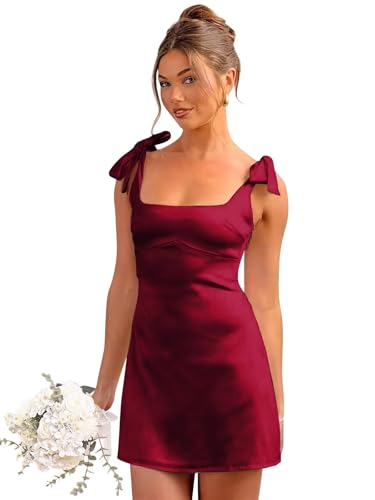 Silk Satin Homecoming Dresses 2025 Spaghetti Straps Tight Short Corset Formal Mini Cocktail Prom Gowns