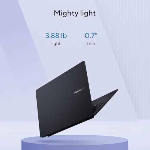 Image of ASUS Vivobook 16 inch FHD+ Laptop, Qualcomm Snapdragon X Processor, 64GB RAM 2TB SSD, Backlit Keyboard, External Hard Drive Enclosure, Bluetooth 5.3, Windows 11 Home, Quiet Blue