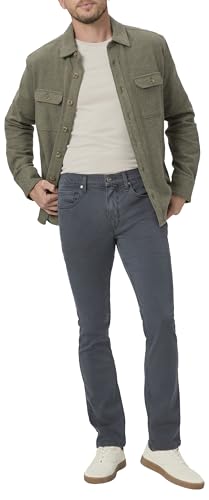 PAIGE Men's Wilbur Brushed Twill Overshirt2