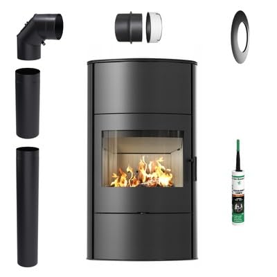 KRATKI Kaminofen ROLLO Holzofen 8kW | Passgenaues KRATKI Zubehör für Kamin und Ofen