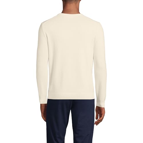 Lands' End Mens Fine Gauge Cashmere Sweater Fresh Ivory Regular XX-Large2