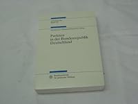 Parteien in der Bundesrepublik Deutschland 3893310517 Book Cover