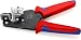 Produktbild KNIPEX Präzisions-Abisolierzange mit Formmessern mit Mehrkomponenten-Hüllen brüniert 195 mm 12 12 02