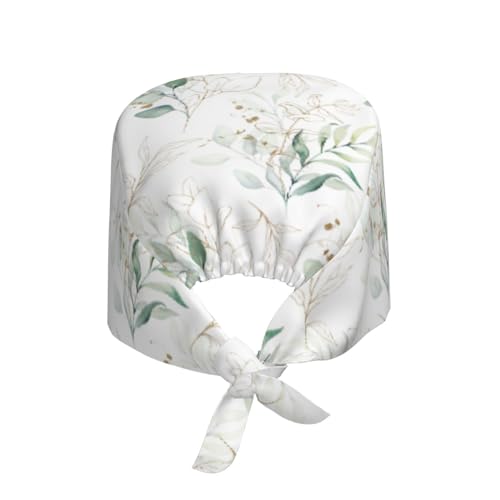 Image of Unisex Adjustable Surgical Sweatband - Elastic Bandage Cap - Scrub Caps for Nurse Working Cap