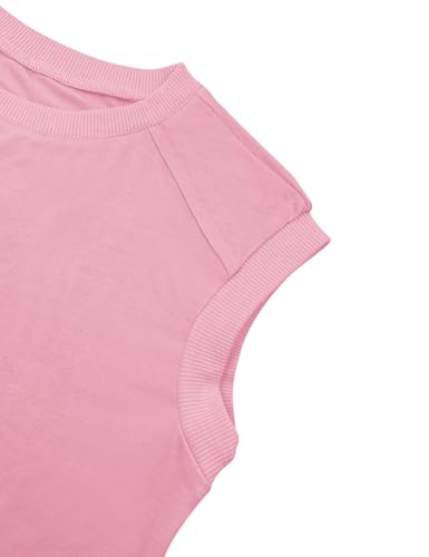 Floral Find Girls Casual Crewneck Cap Sleeve T Shirts Summer Tunic Tops Loose Fit Cute Tee3