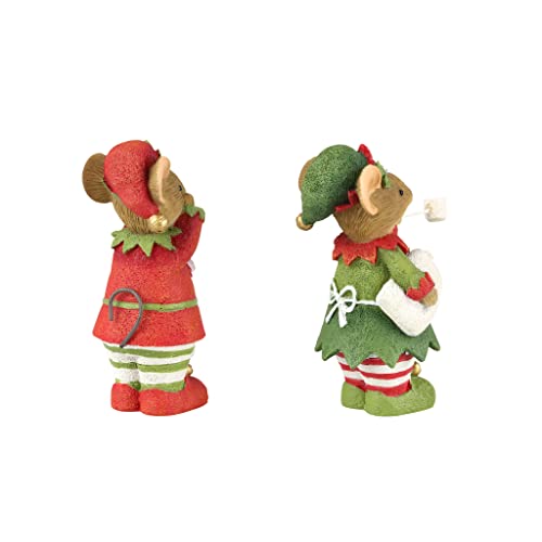 Figurines amusantes Enesco Tails with Heart collection marshmallow miniature multicolore