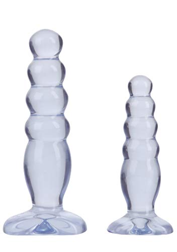 DOC JOHNSON Crystal Jellies Kit Gode Anal Transparent