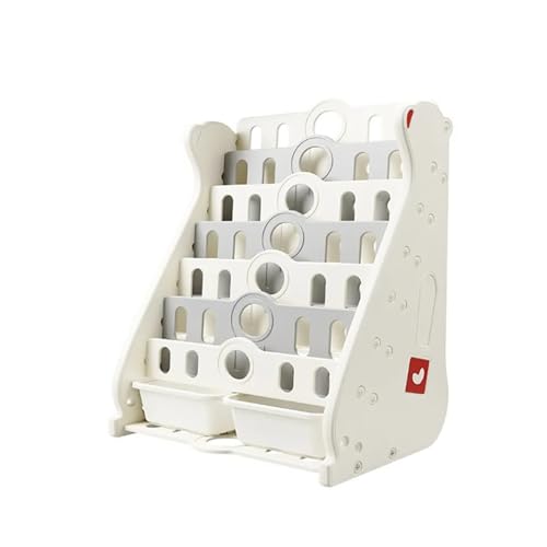 Opiniones y reviews de Estantes para habitación infantil Top diez. 33 Estantería infantil de 4 niveles para libros pequeños para habitación de los niños, estante para libros de guardería, estantería para bebés y almacenamiento de juguetes para...