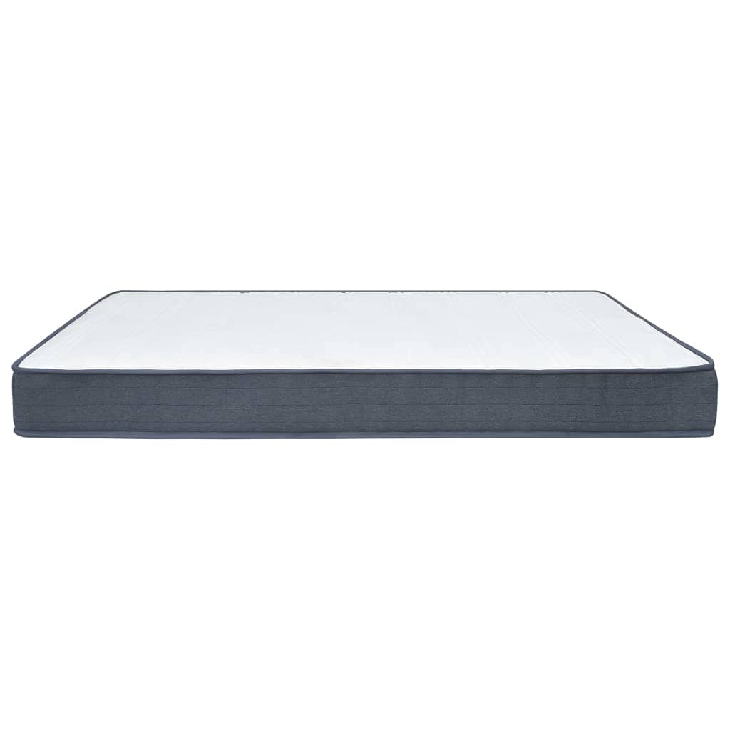 vidaXL Boxspringbett Matratze Mittel mit stoßdämpfenden Taschenfederkern Federkernmatratze Boxspringbettmatratze 200x100x20cm 100% Polyester