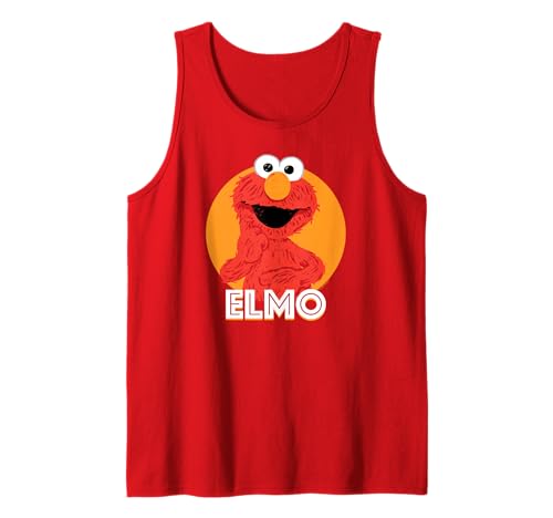 Débardeur Sesame Street Elmo Scribble respirant pour éviter la chaleur estivale