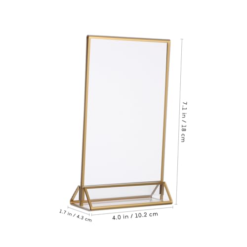 Support affichage acrylique vertical pour protéger et valoriser vos menus de restaurant - 5