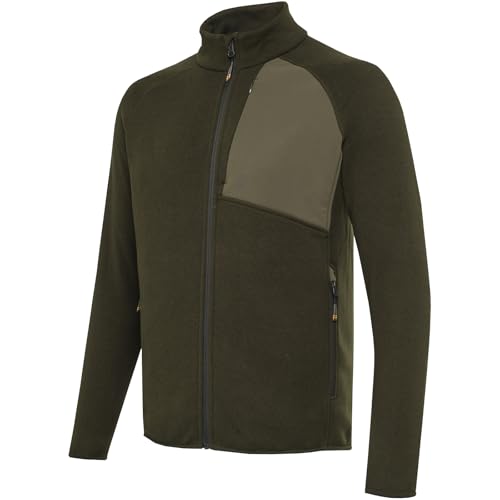 Beretta Men's Lightweight Breathable Outdoor Casual Abisko Full Zip Thermal Fleece Hunting Jacket | Elasticated Bottom