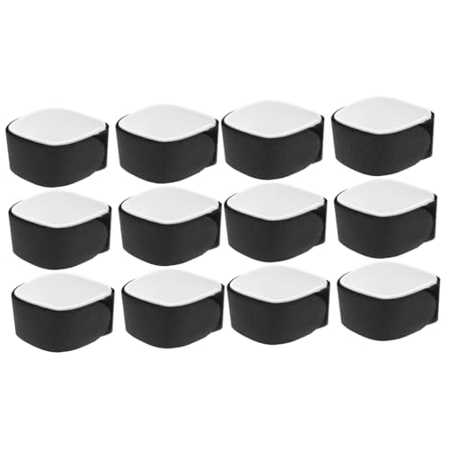 Happyyami 2sets Ski Board Accessory Scrapers for Skis Retainer Strap Sledge Fixing Band Nylon Belt Binding Straps All-Season Snowboard Gadget 6pcs*2