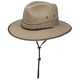 Stetson Tarnell Traveller Chapeau Unicolore Protection UV 40 Unisexe Toutes Saisons