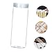 HONITANO 10Pcs Coin Storage Tubes Transparent Coin Protectors for Coin Collecting Coin Organizer for All Coin Protection Convenient