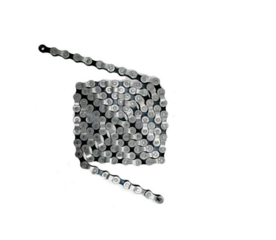 Bicycle Chain, 116 Links, Silver, Compatible with 6-8 Speed Bikes-picture-24