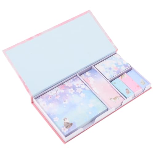 Amazon.co.jp: AOKWAWALIY 付箋 かわいい 強粘着 ピンク