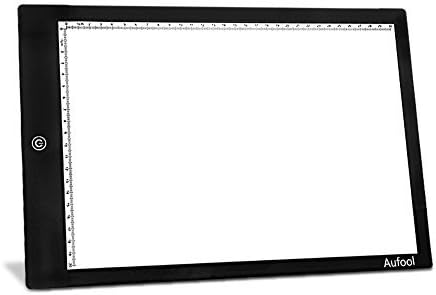 Amazon トレース台 Aufool サイズ 3段階調光機能付き 漫画 コミック制作 透写 複写 透過検査 スケッチ 製図 写経 デザイン 薄型 5mm K7 トレーサー 通販