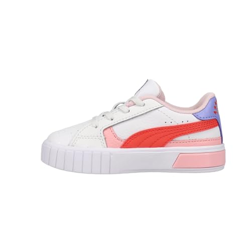 PUMA Toddler Girls Cali Star Rainbow Sunset Lace Up Sneakers Shoes Casual - White3