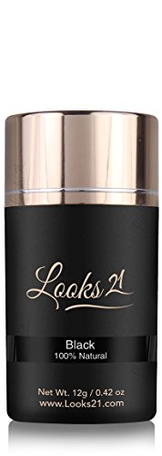 Image of Looks21 Hair Loss Concealer (Natural Black, 15gm / 0.52oz)